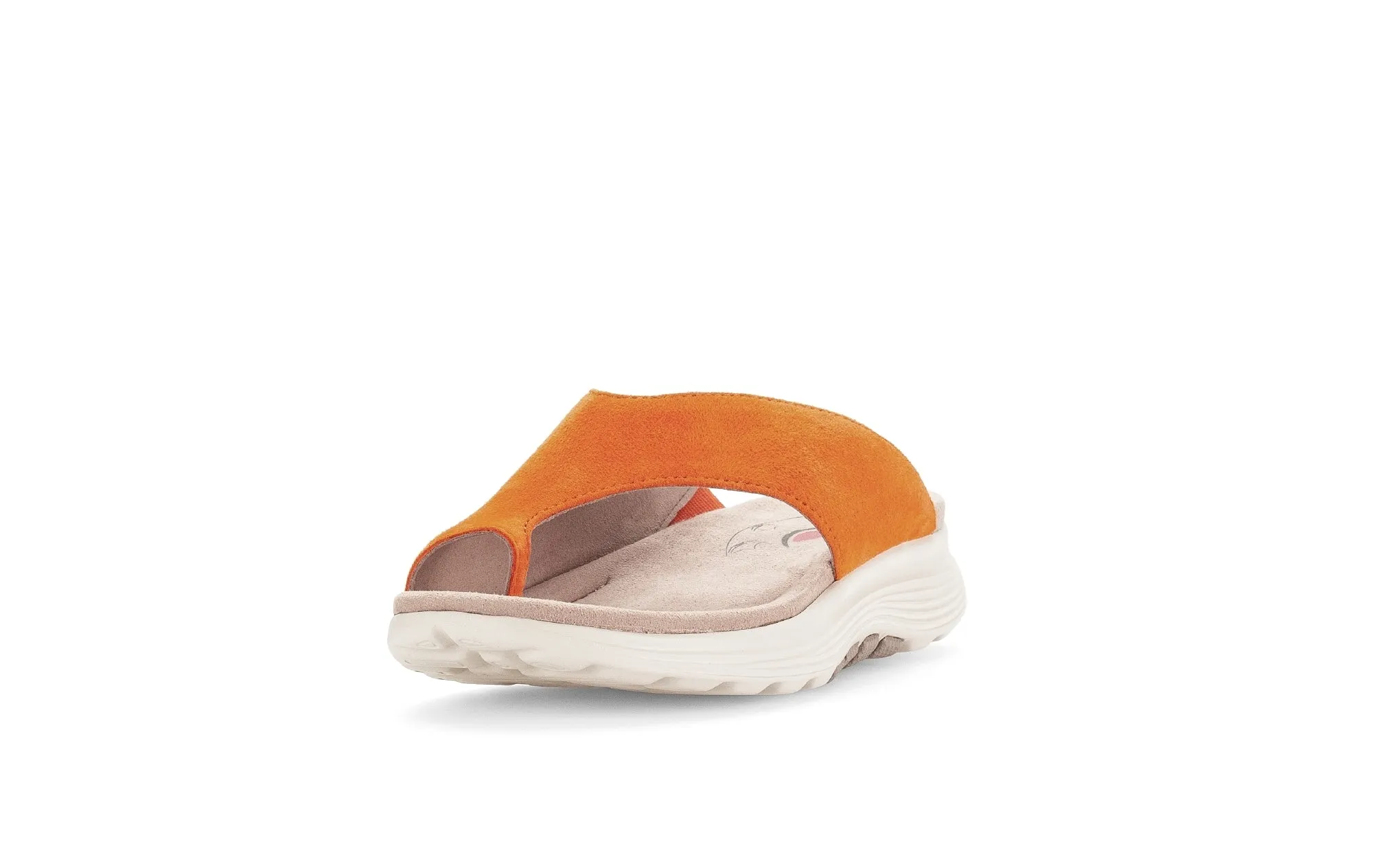 '46.812.32' women's rolling thoe slide - orange