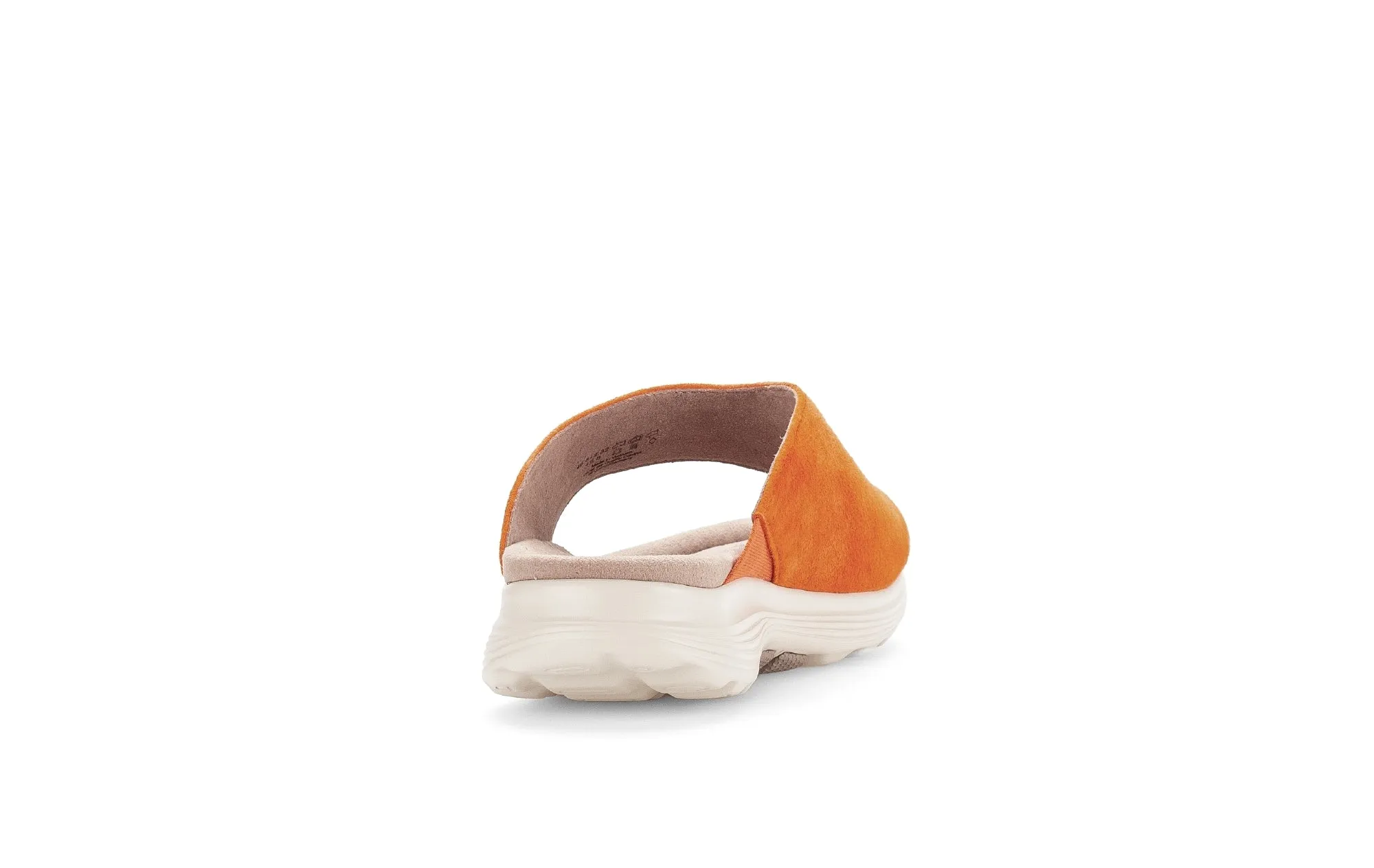 '46.812.32' women's rolling thoe slide - orange
