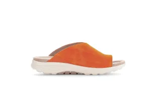 '46.812.32' women's rolling thoe slide - orange