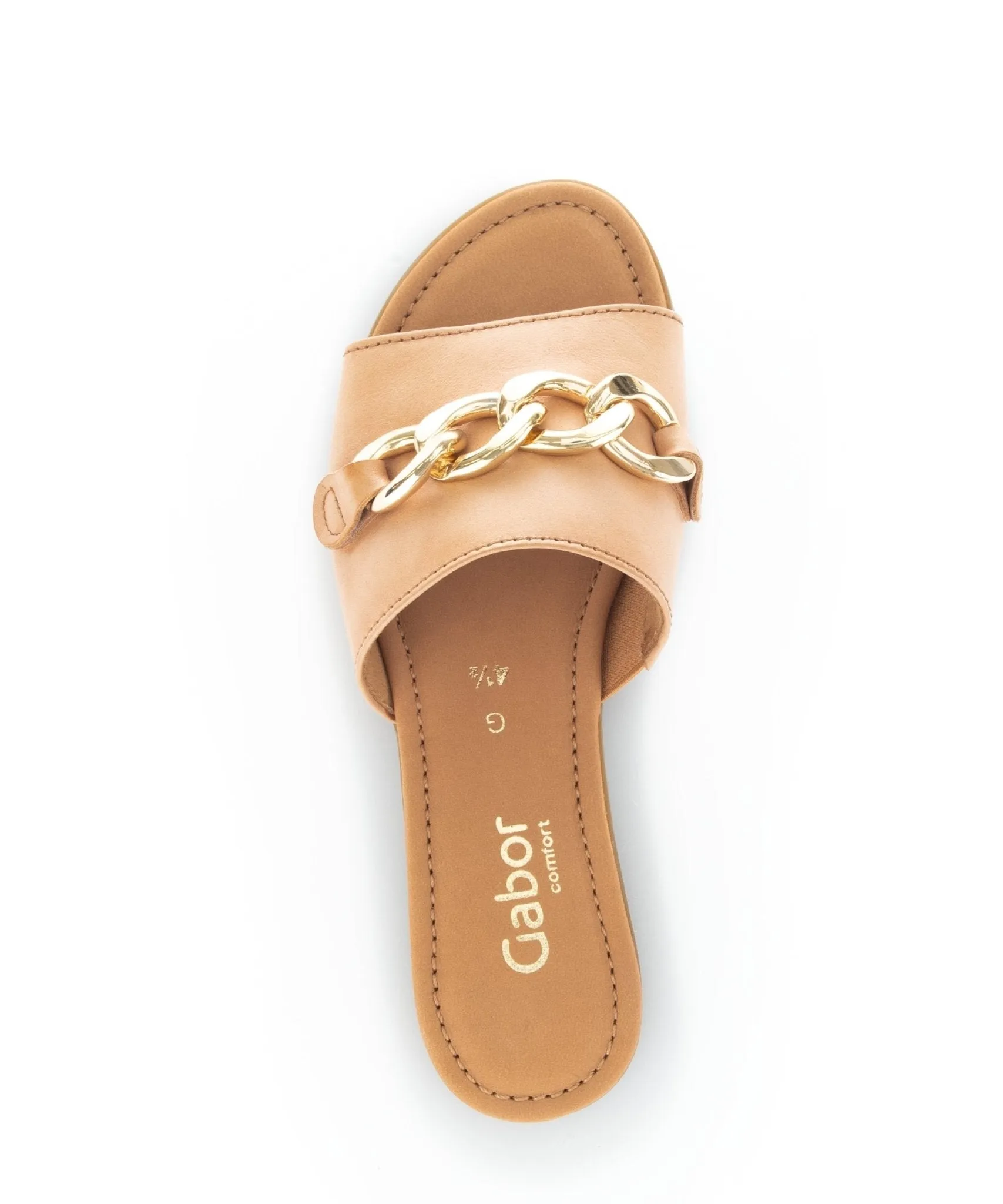 '82.791' women's slide sandal - brown