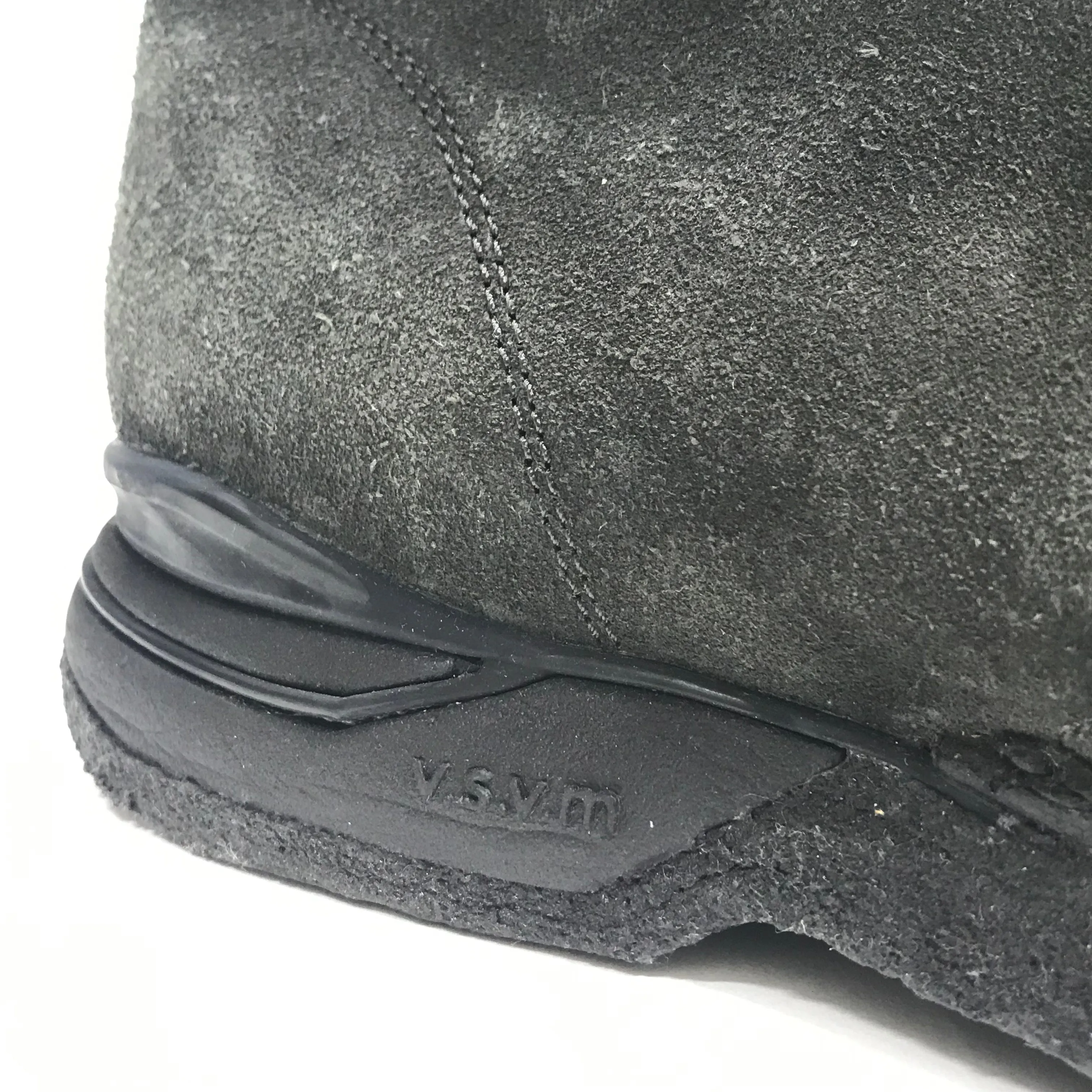 [9.5] Visvim 19AW ISDT Boots Folk Suede Black