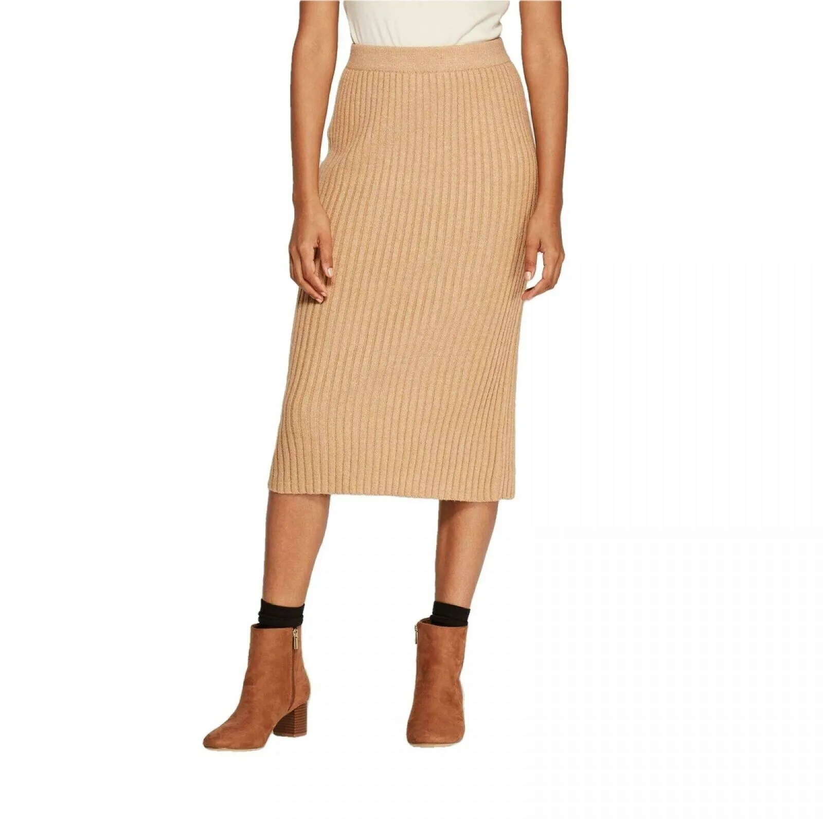 A New Day Women's Rib Knit Sweater Skirt