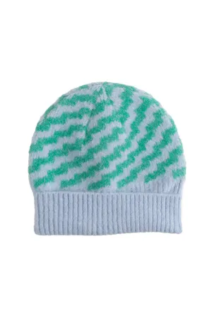 ABB0725 - Zig Zag Print Beanie