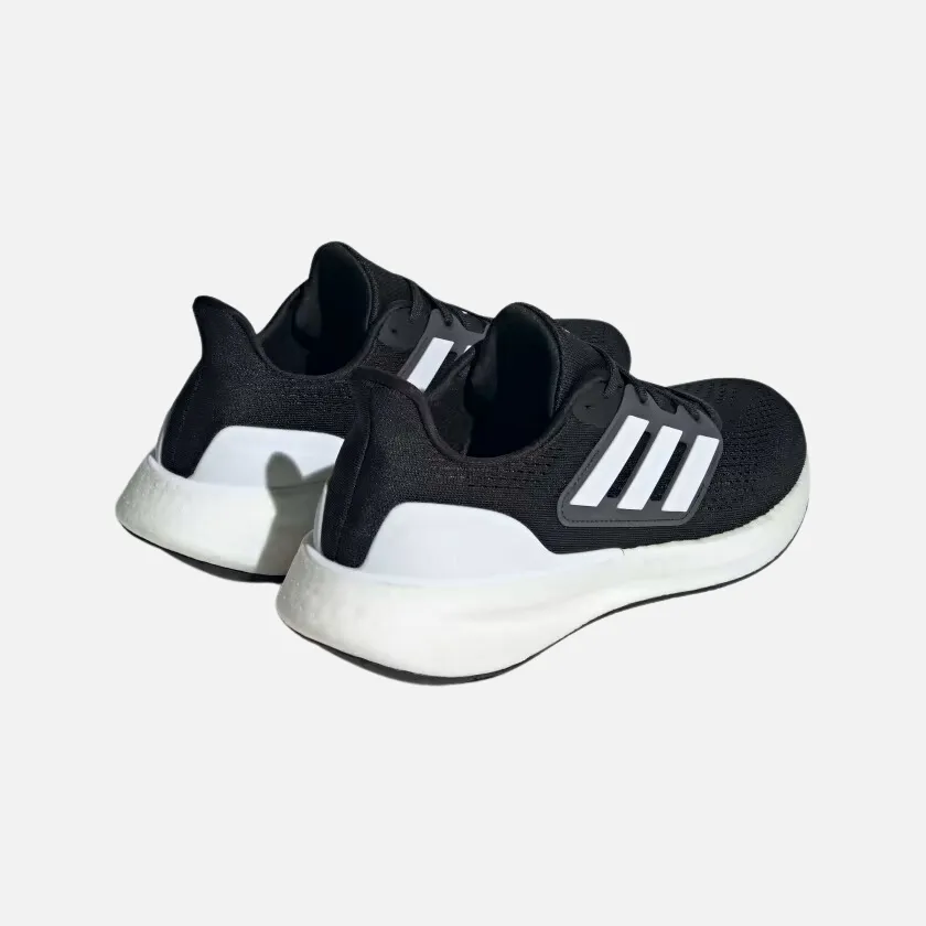 Adidas Pureboost 23 Men's Running Shoes -Core Black/Cloud White/Carbon