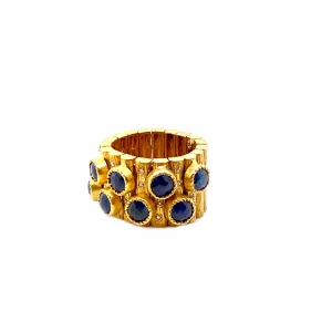 Affinity 20K Mosaic Flexible Band with Sapphire