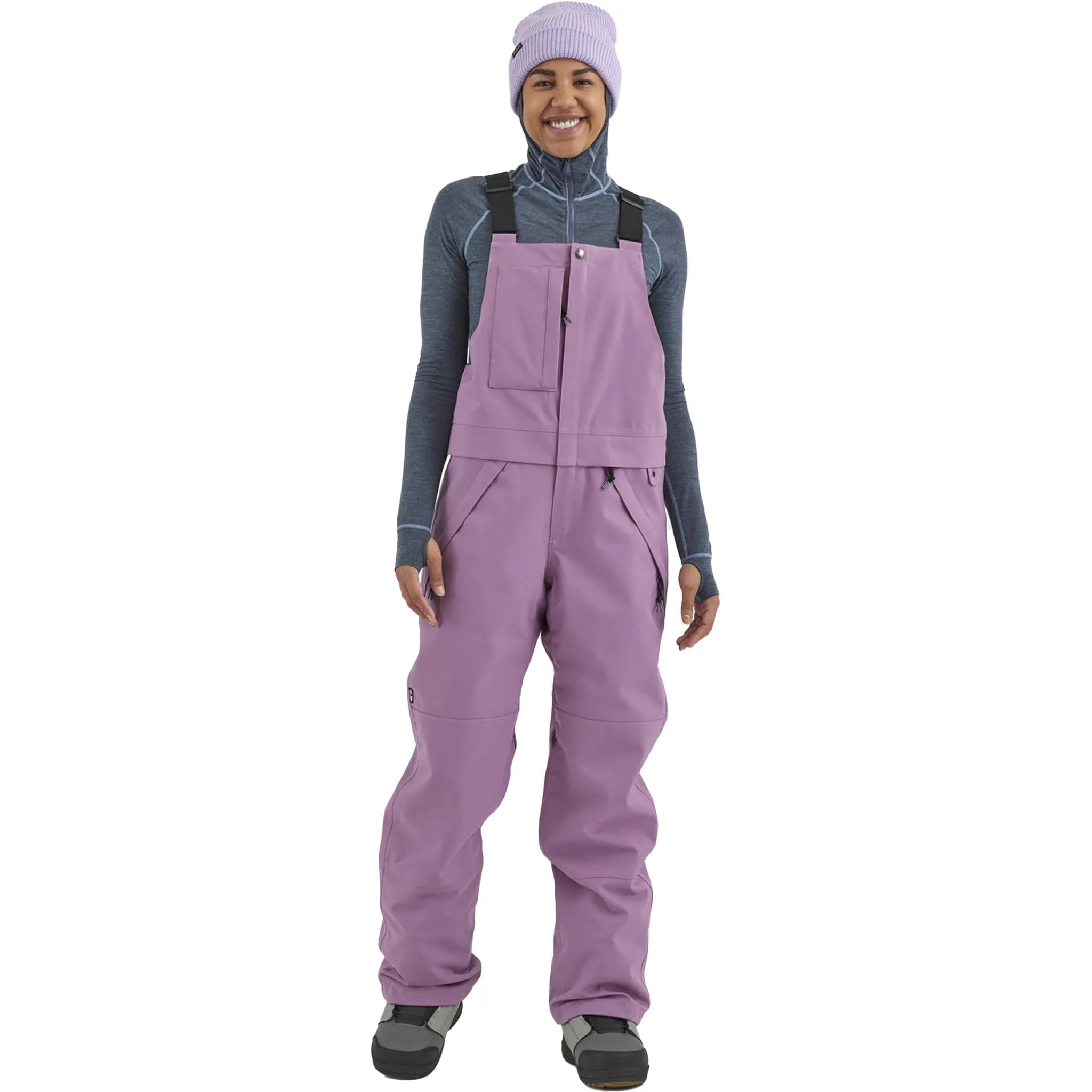 Airblaster Womens Hot Bib Grapes 2025