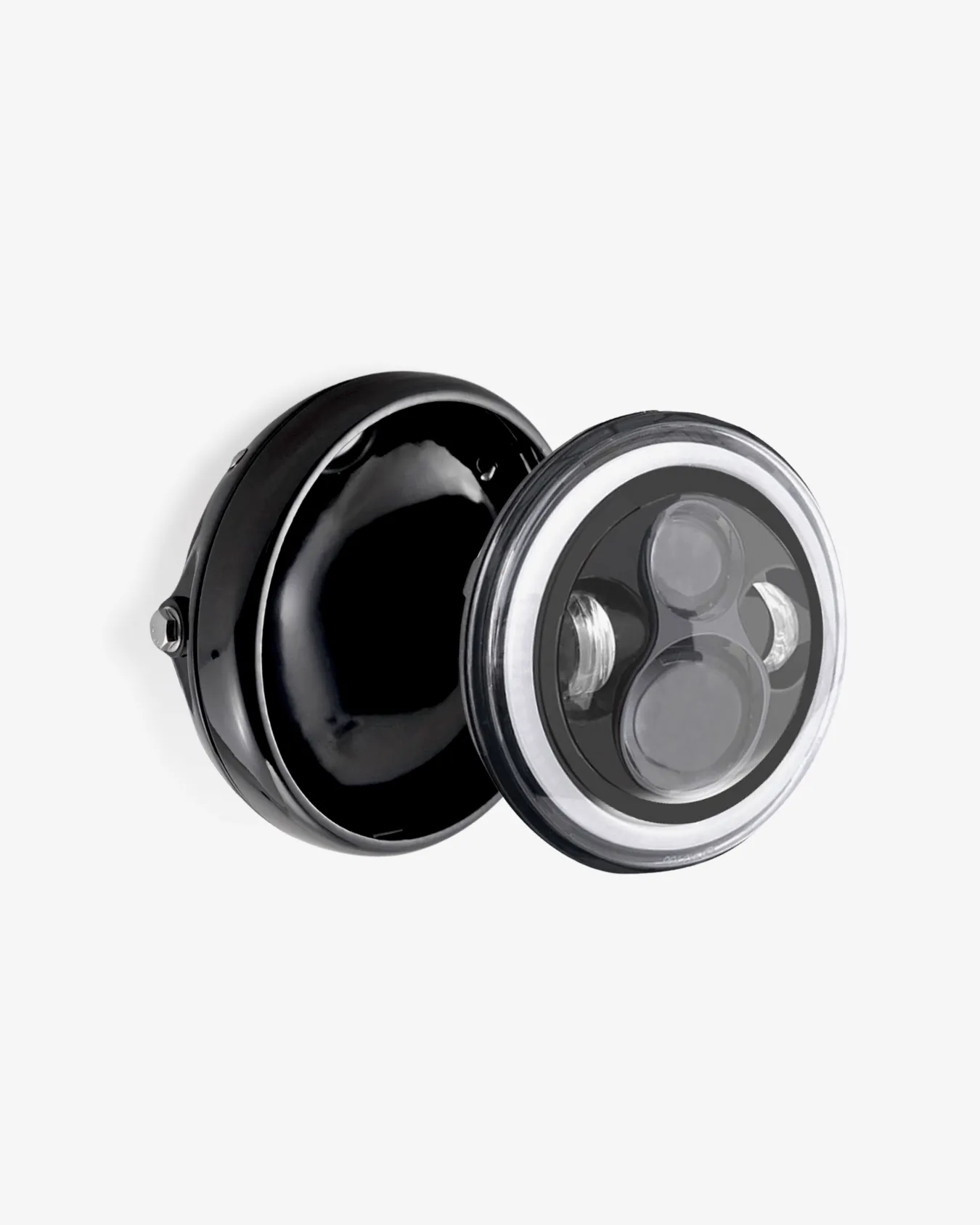 All-In-One 7″ LED Motorcycle Headlight & Low Profile Housing