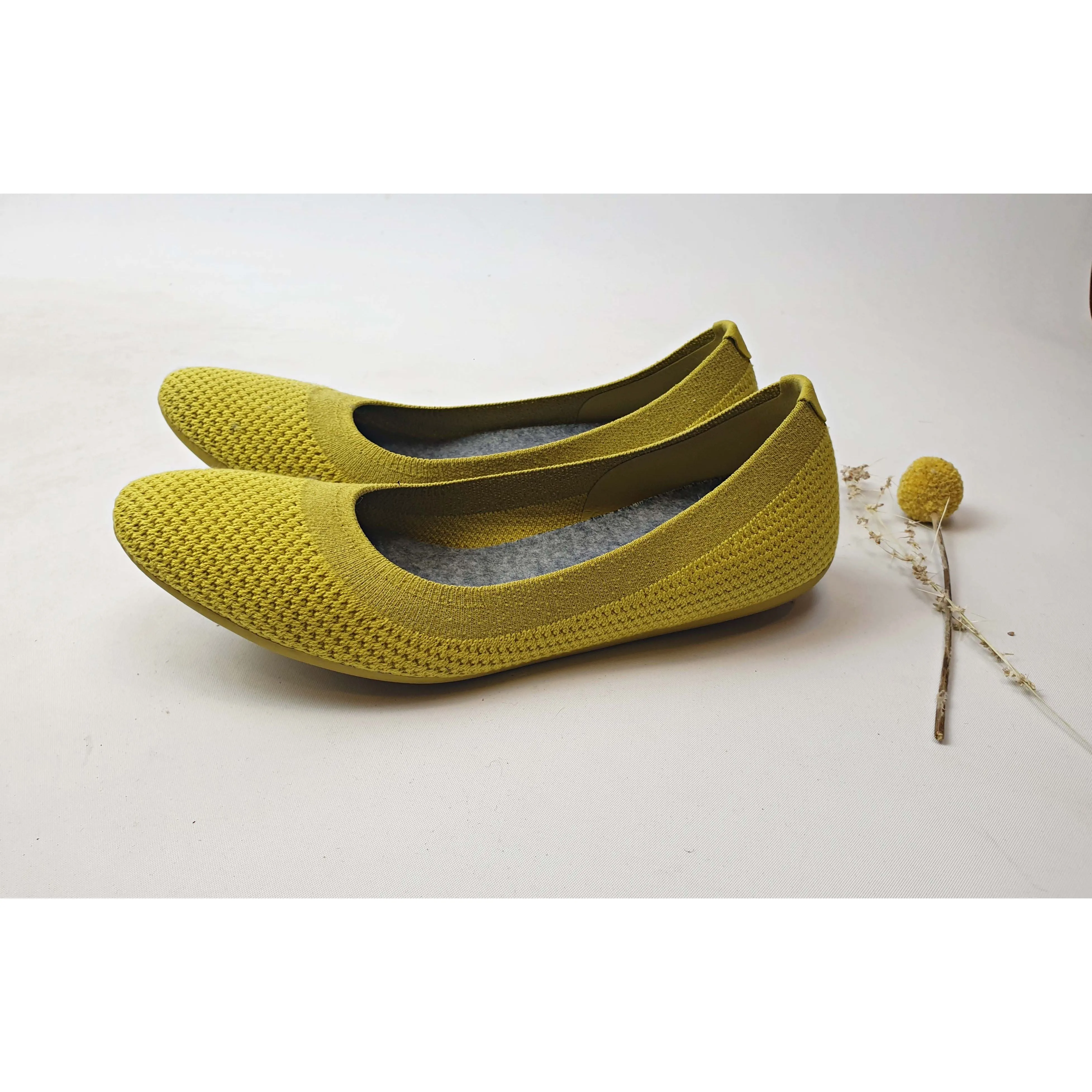 Allbirds light green woven recycled fabric slip on shoes size 6.5