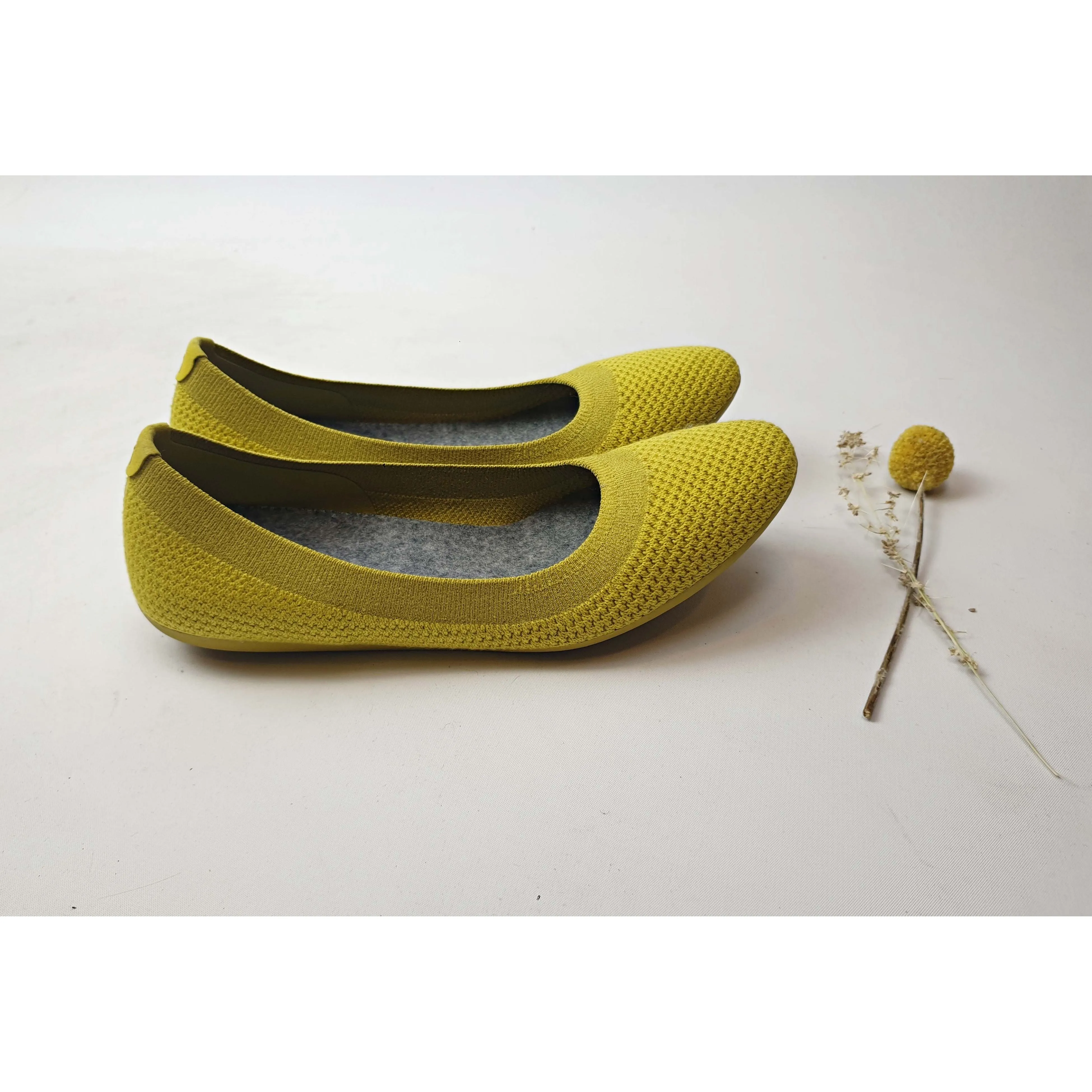 Allbirds light green woven recycled fabric slip on shoes size 6.5