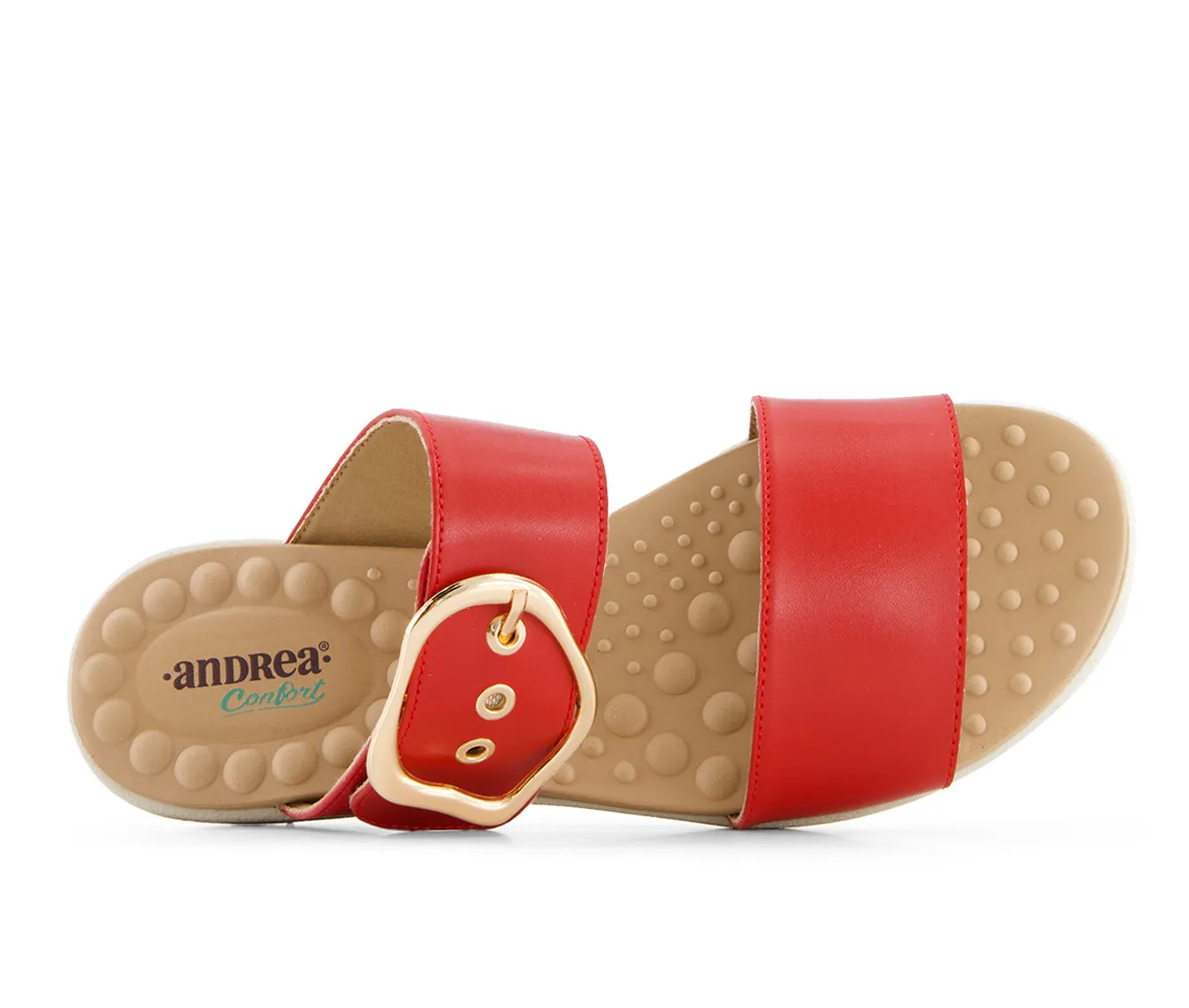 Andrea Women's Top Comfort Foot massage Sandals 65641