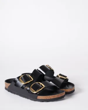 arizona big buckle/high shine leather - black high shine leather