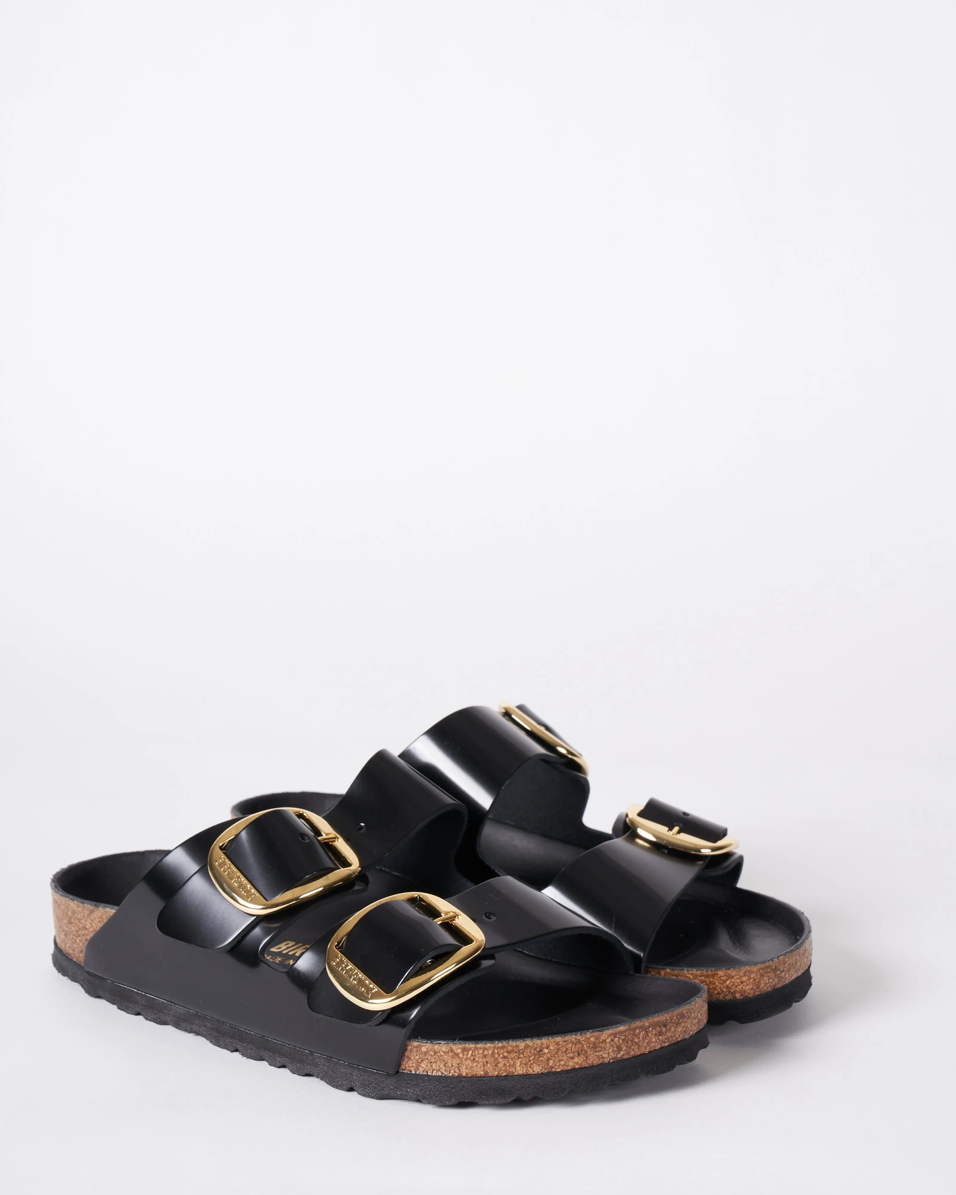 arizona big buckle/high shine leather - black high shine leather