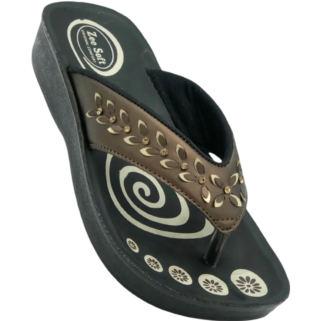 ARSFT Women's PU Soft Slippers - Article 3802