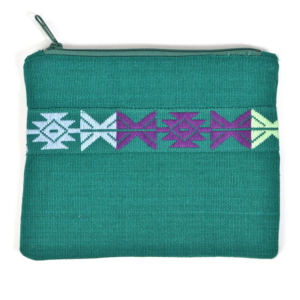 Backstrap Basics Clutch | Emerald Green C