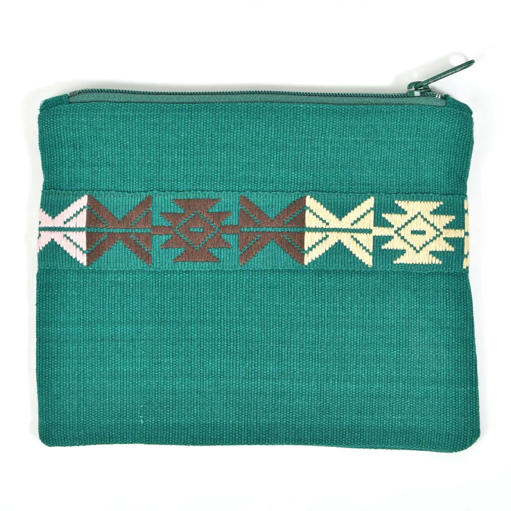 Backstrap Basics Clutch | Emerald Green C