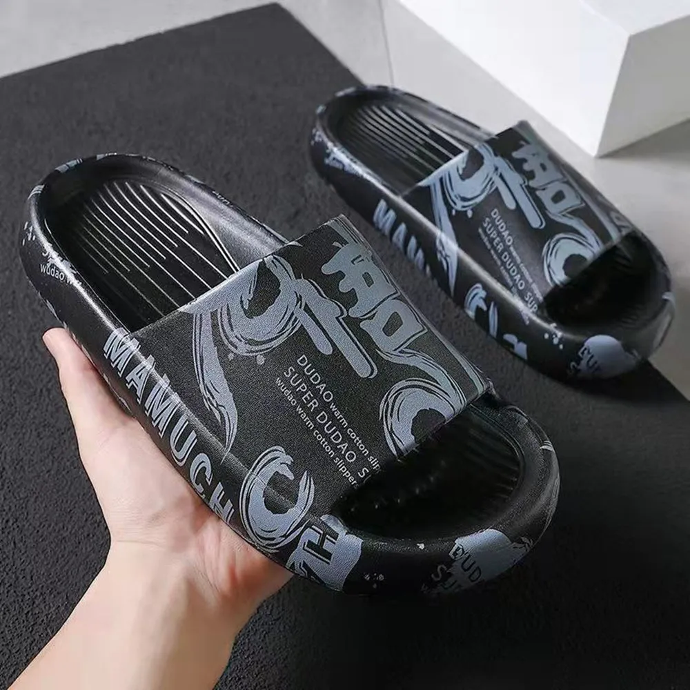 Barry – Thick Men's Slippers with Unique Design