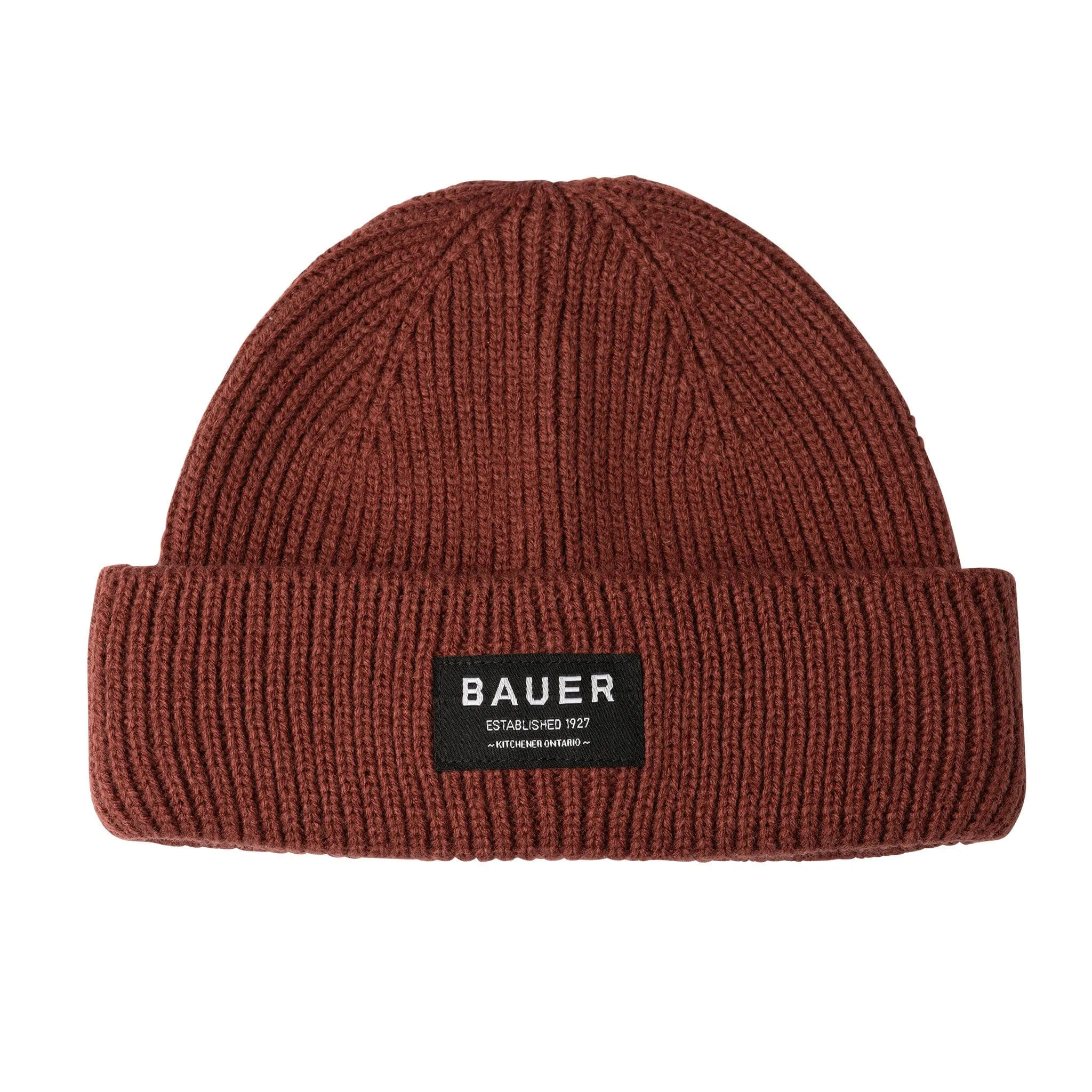 Bauer Ribbed Fisherman Beanie - Brown