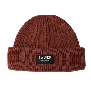 Bauer Ribbed Fisherman Beanie - Brown