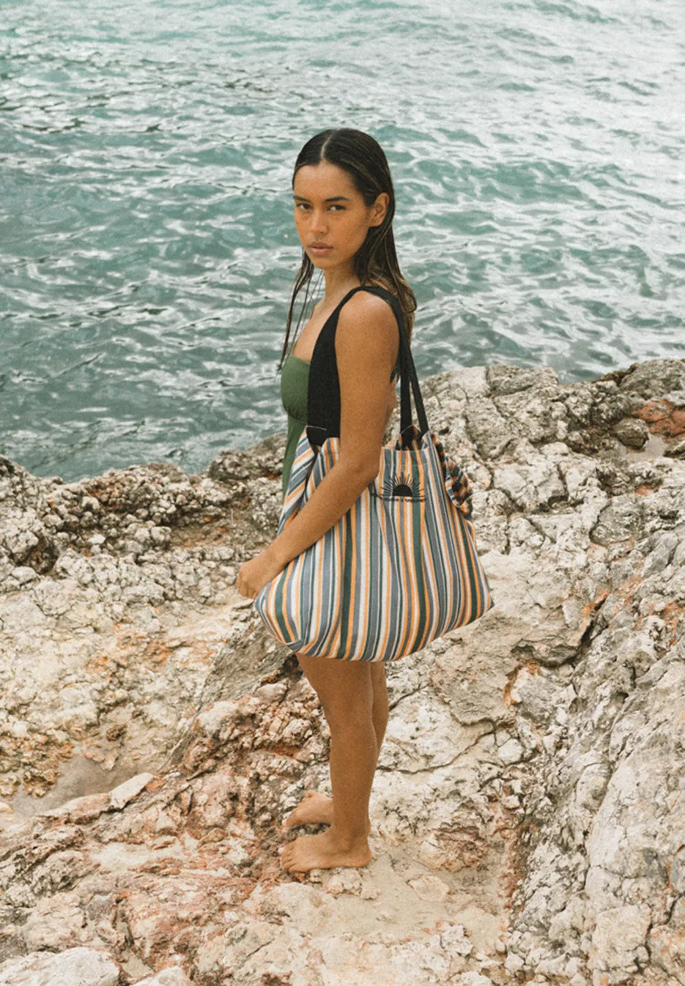BETTYru Weekend bag - multi stripe