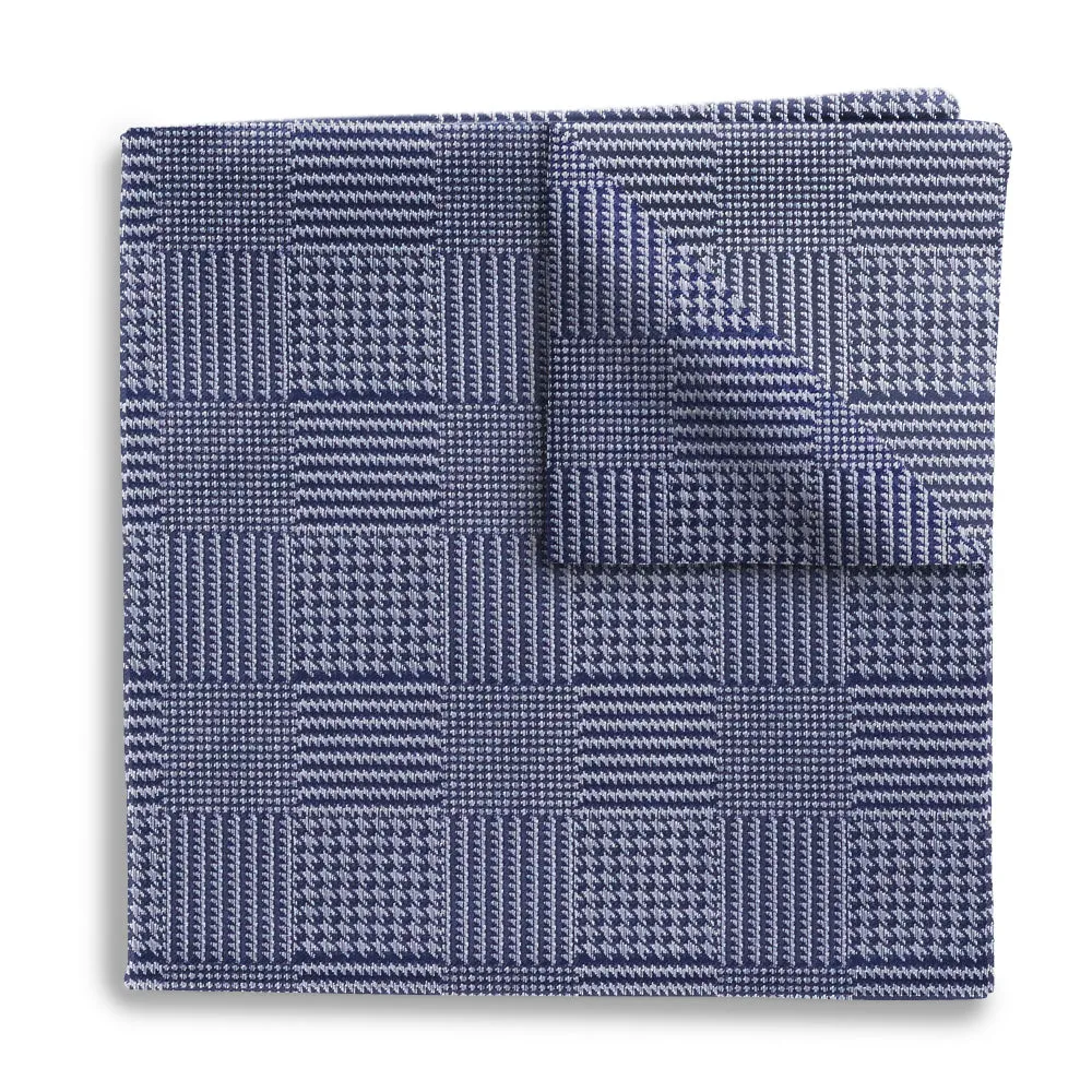 Blockley Navy - Pocket Squares