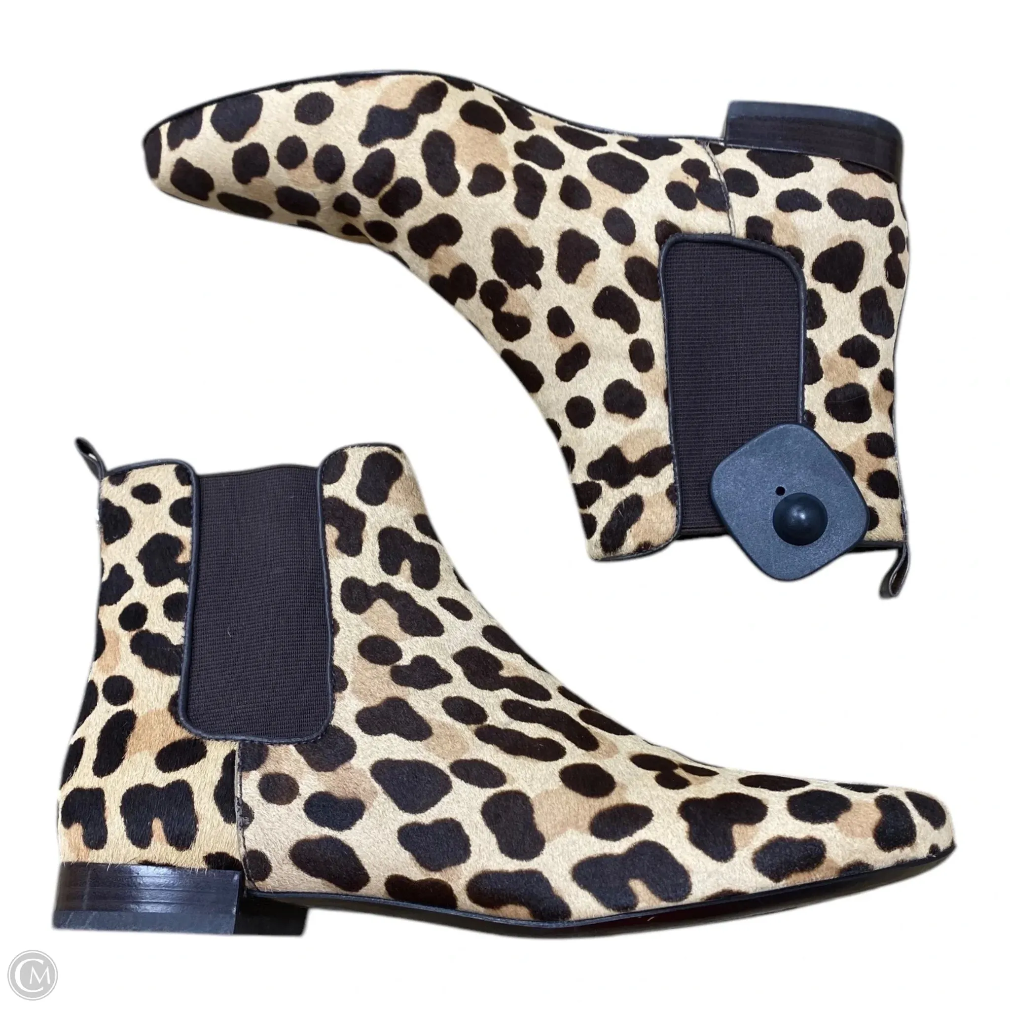 Boots Designer By Tory Burch In Leopard Print, Size: 7.5