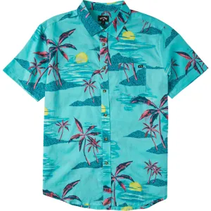 BOYS SUNDAYS FLORAL SS WOVEN