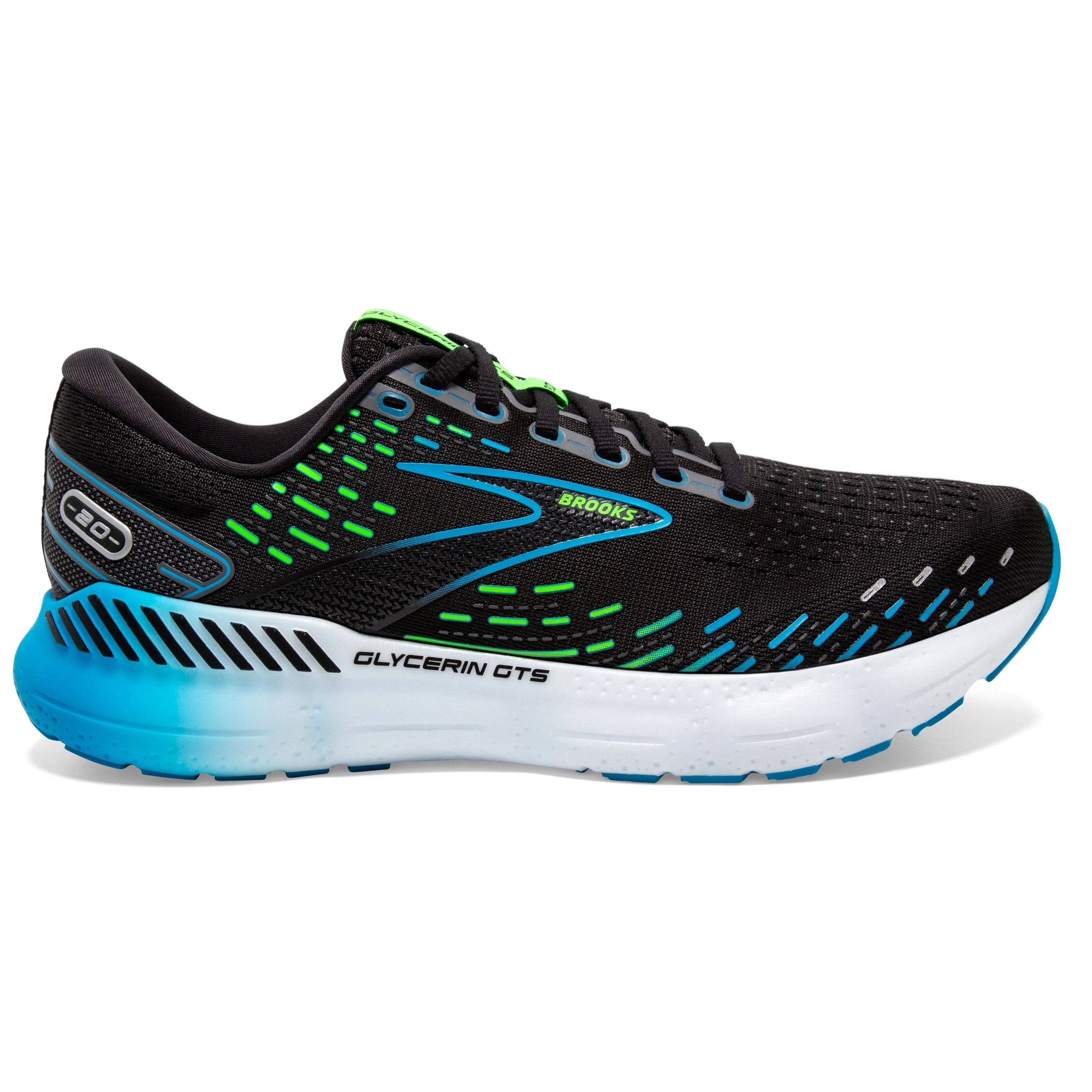 Brooks Men's Glycerin GTS 20 Running Shoe