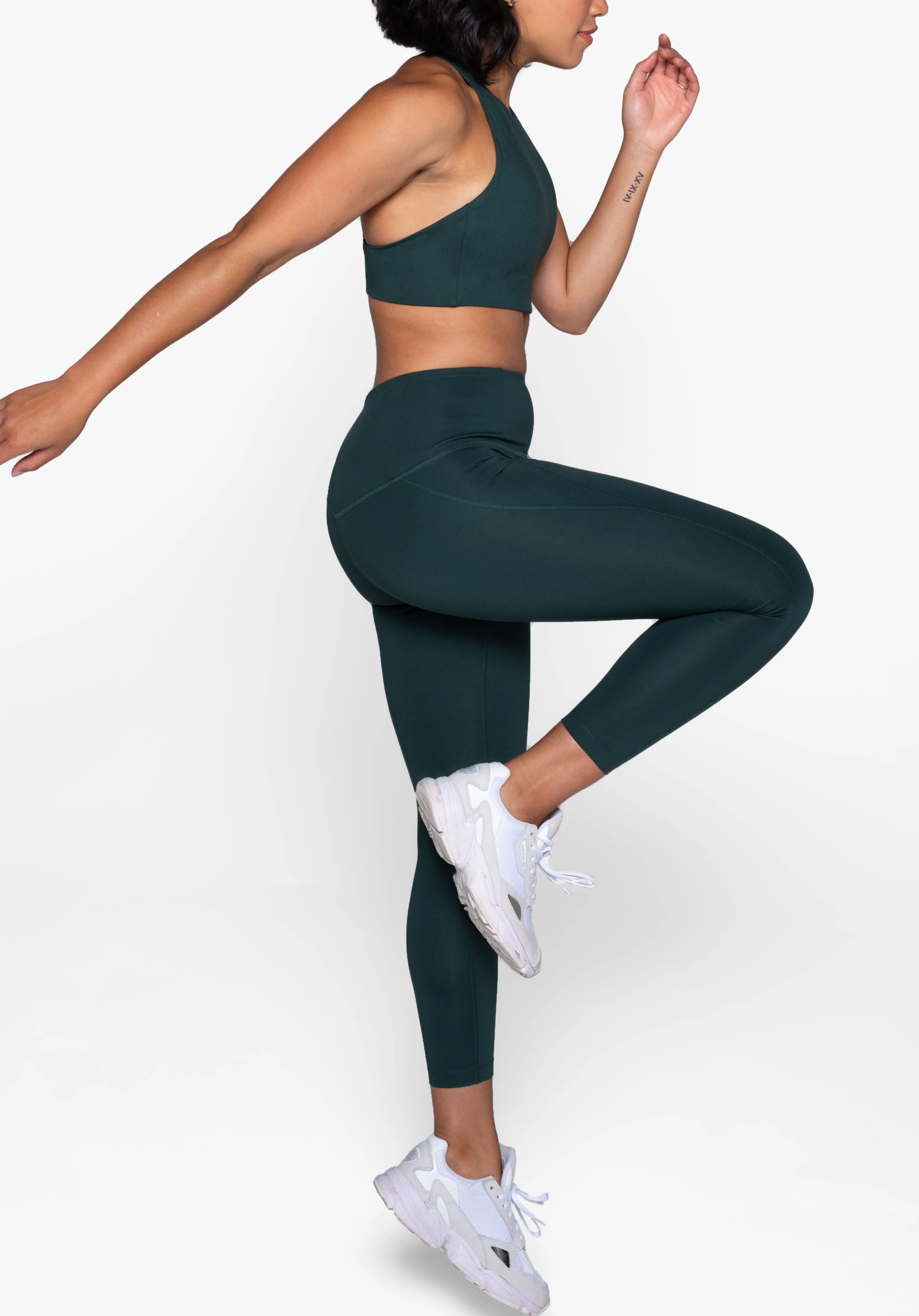 Compressive High-Rise Legging, Moss