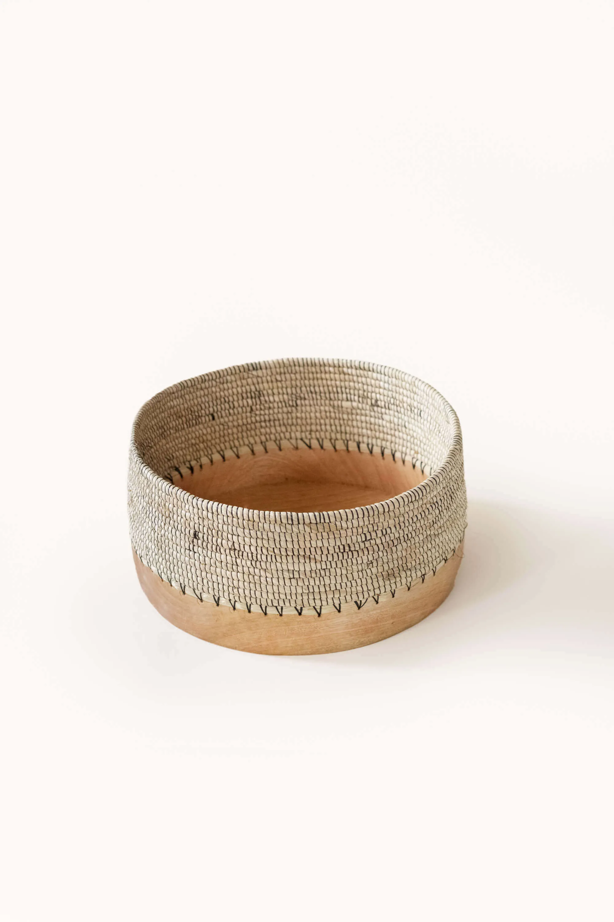 Copabu Wooden   Woven Tray
