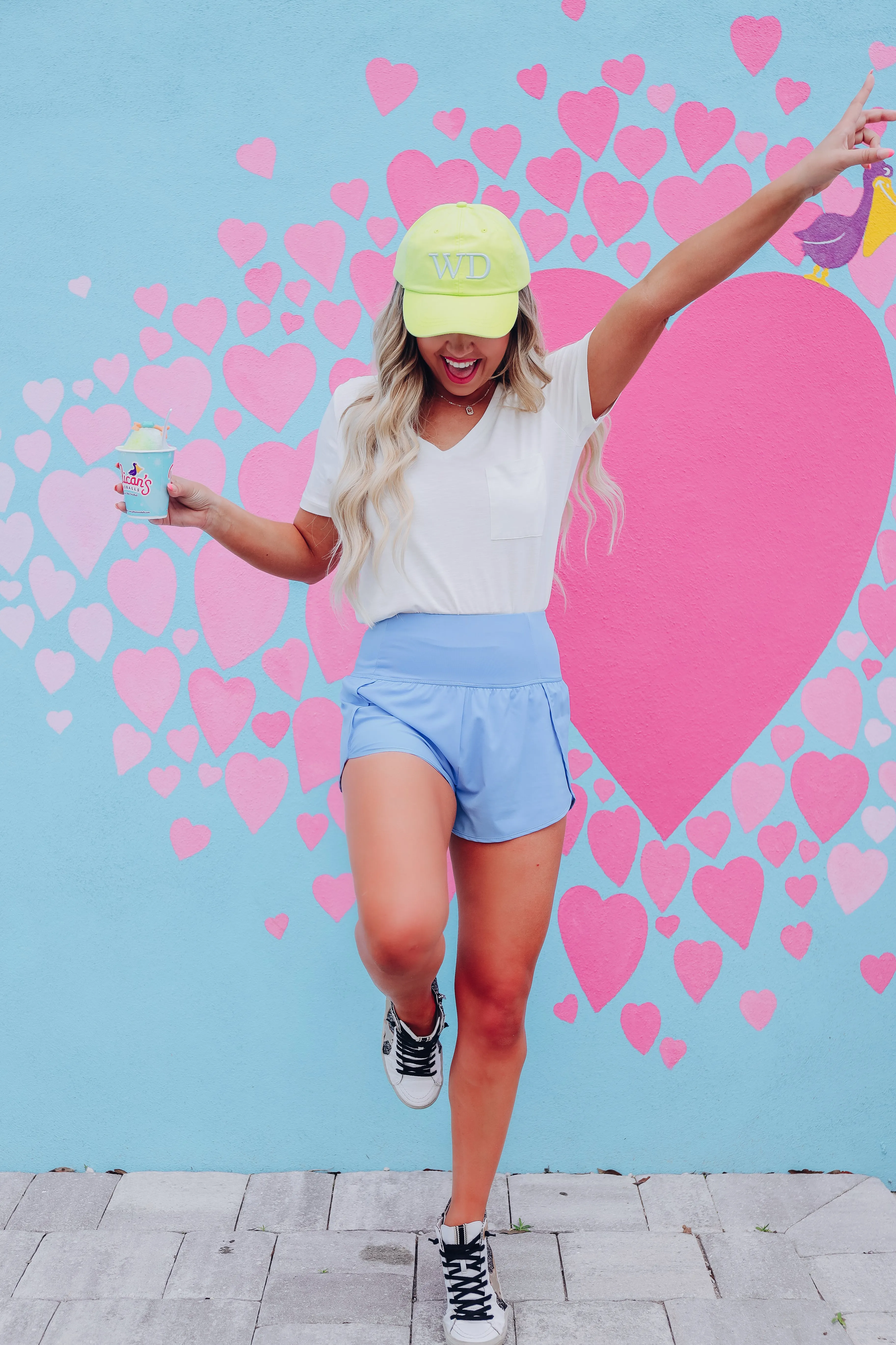 Core Daily Active Shorts - Sky Blue