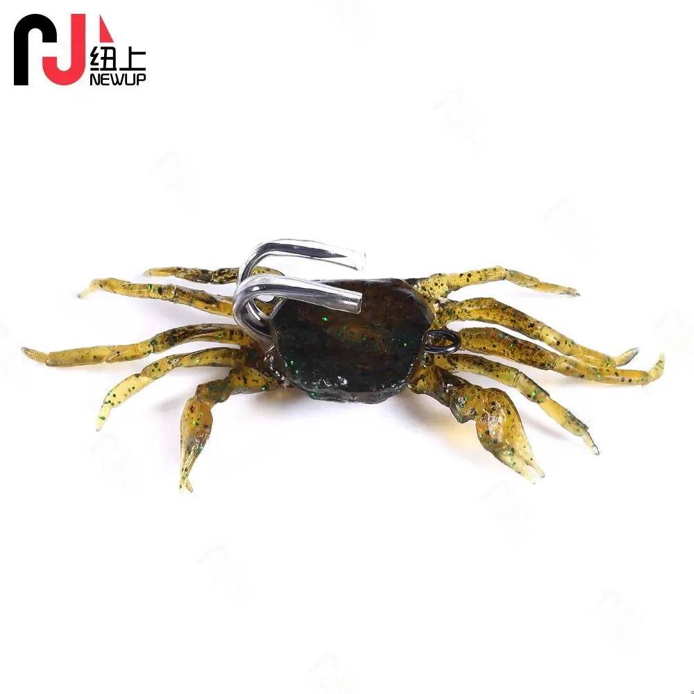 Crab Soft Bait fishing lure double hook 10cm 30g  Fishing
