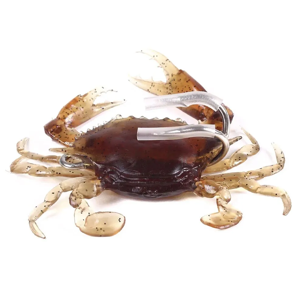 Crab Soft Bait fishing lure double hook 10cm 30g  Fishing