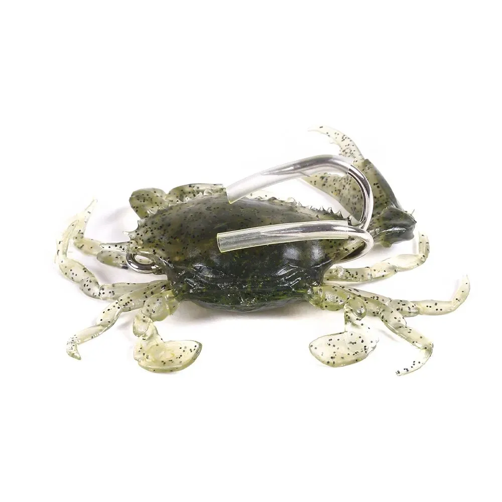 Crab Soft Bait fishing lure double hook 10cm 30g  Fishing