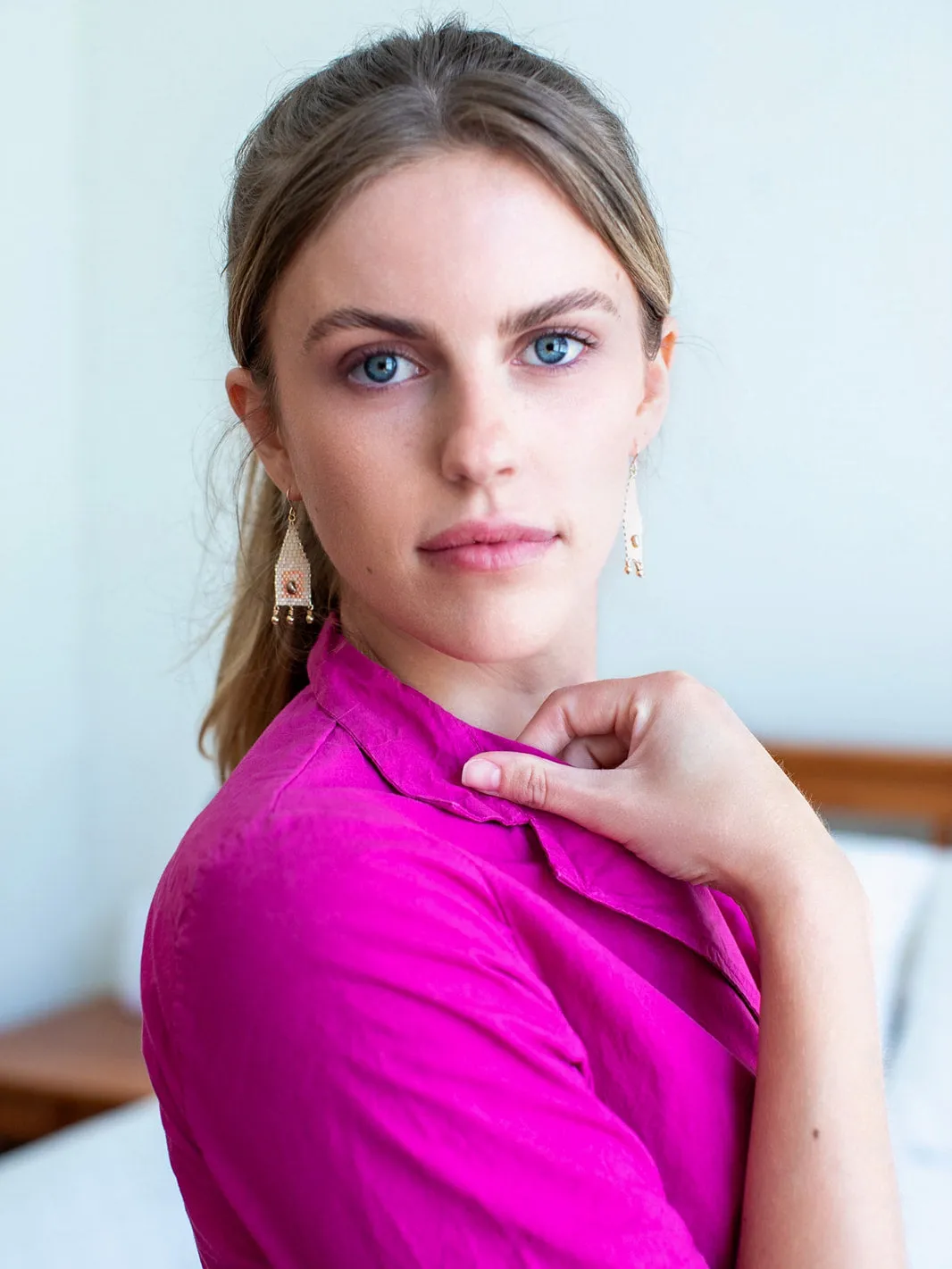 Dove Woven Earrings