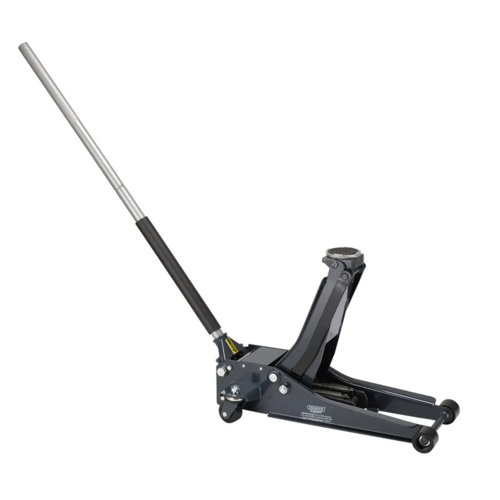 Draper Expert 3 Tonne Low Entry Trolley Jack with Quick Lift - EX-D