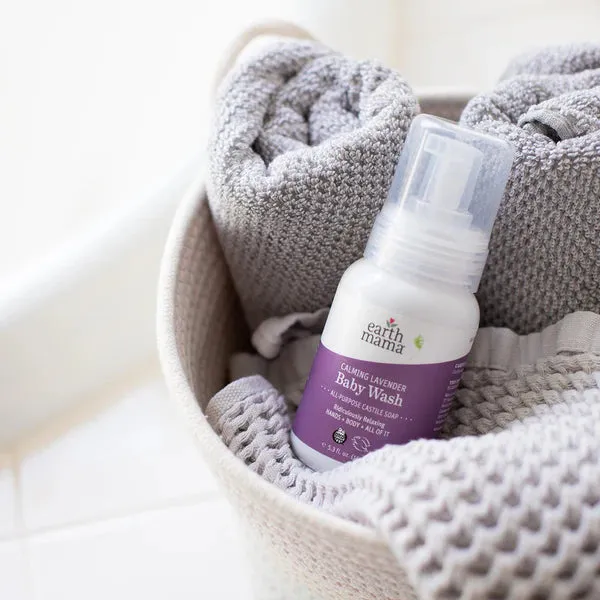 Earth Mama Angel Baby Calming Lavender Shampoo & Body Wash (160ml)
