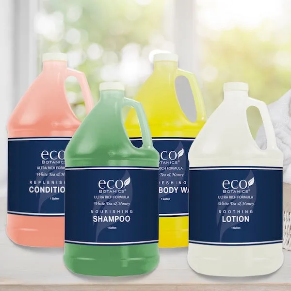 Eco Botanics White Tea & Honey Lotion in Gallons