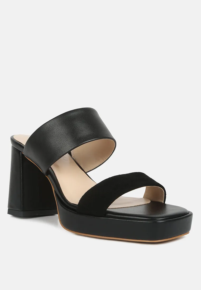 Eddlia Slip On Platform Sandals By Ruw