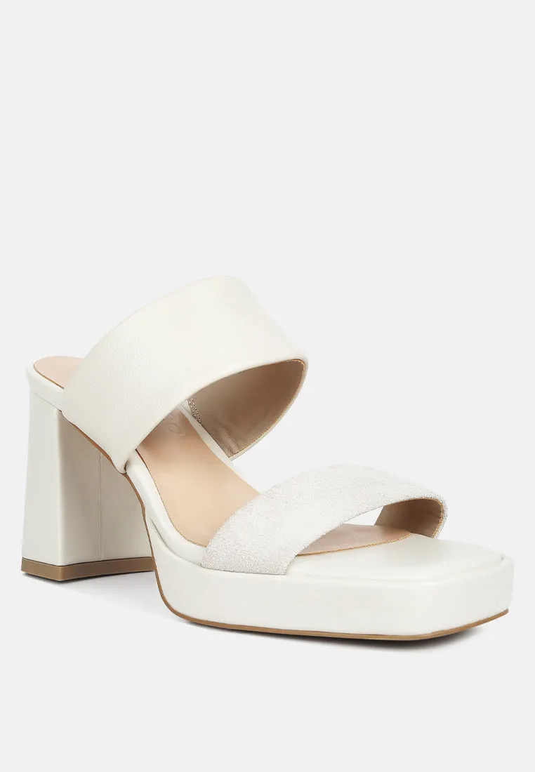 Eddlia Slip On Platform Sandals By Ruw