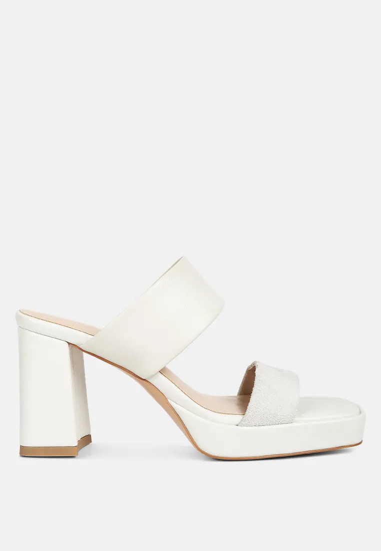 Eddlia Slip On Platform Sandals By Ruw