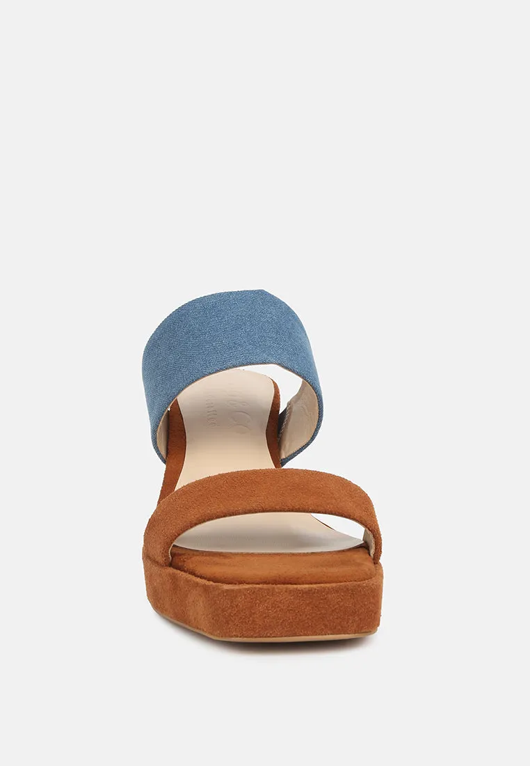 Eddlia Slip On Platform Sandals By Ruw