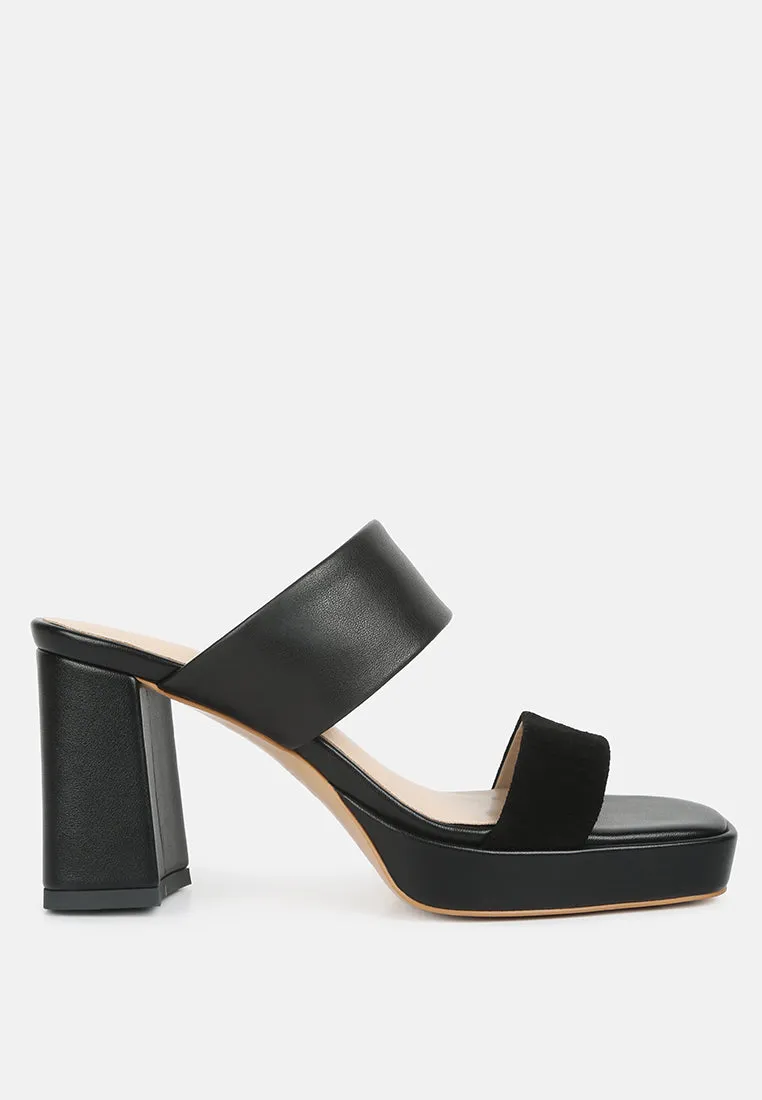 Eddlia Slip On Platform Sandals By Ruw