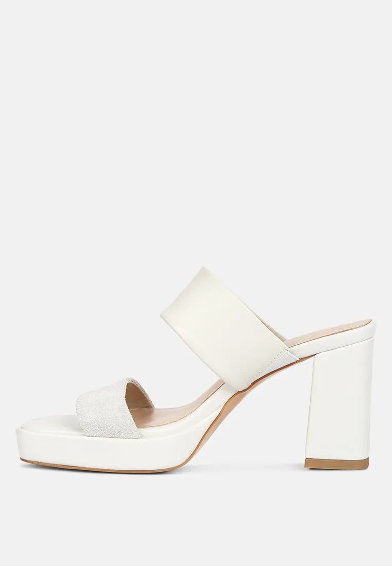Eddlia Slip On Platform Sandals By Ruw
