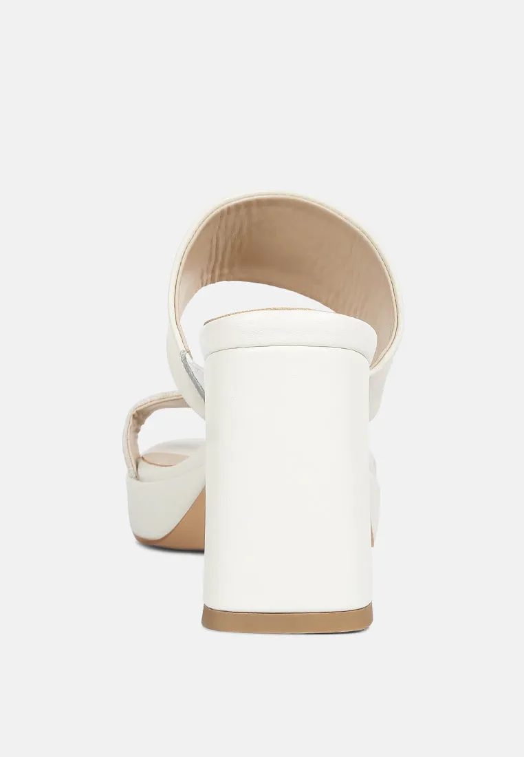 Eddlia Slip On Platform Sandals By Ruw