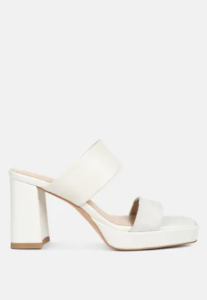 Eddlia Slip On Platform Sandals By Ruw
