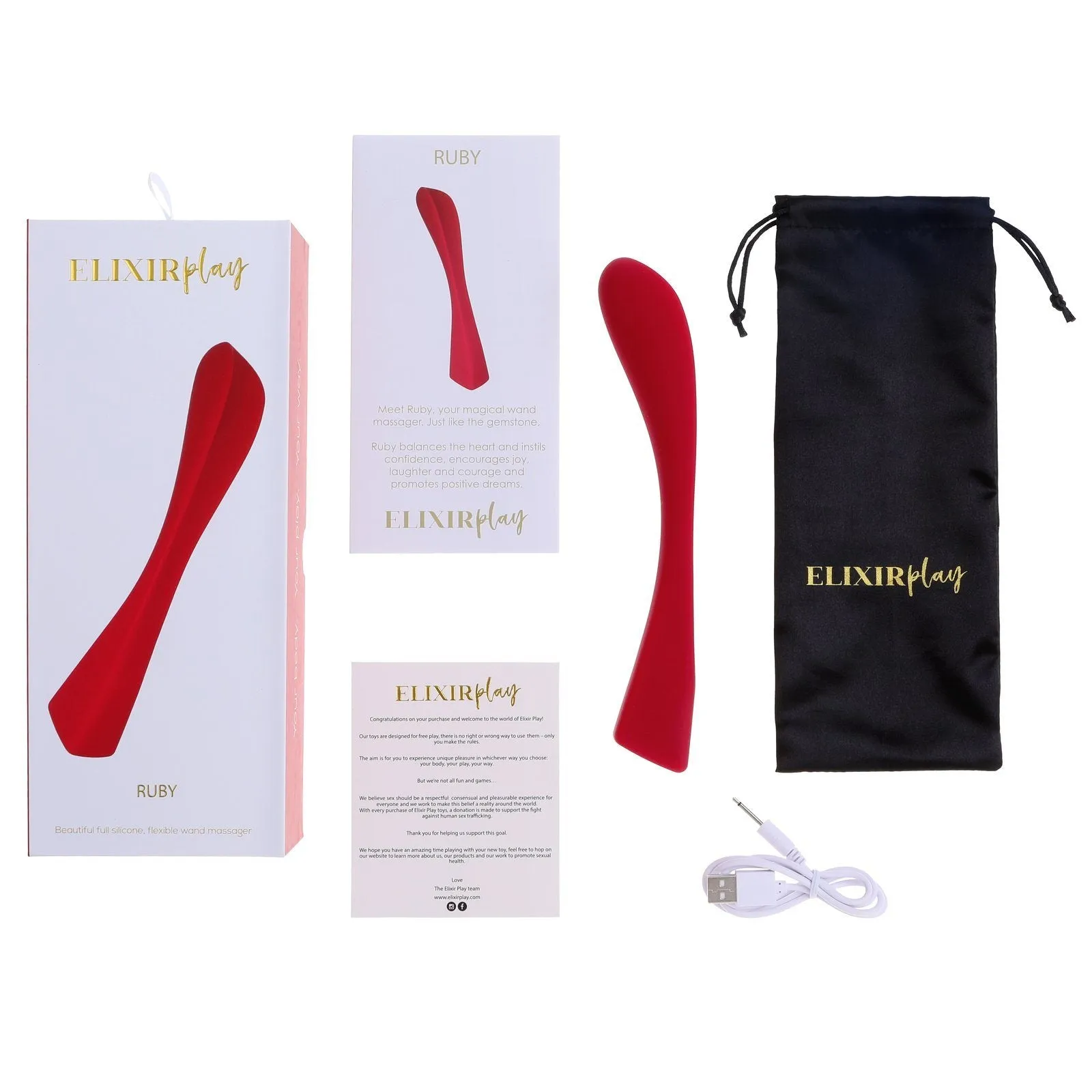 Elixir Play RUBY Flexible G-Spot Massager