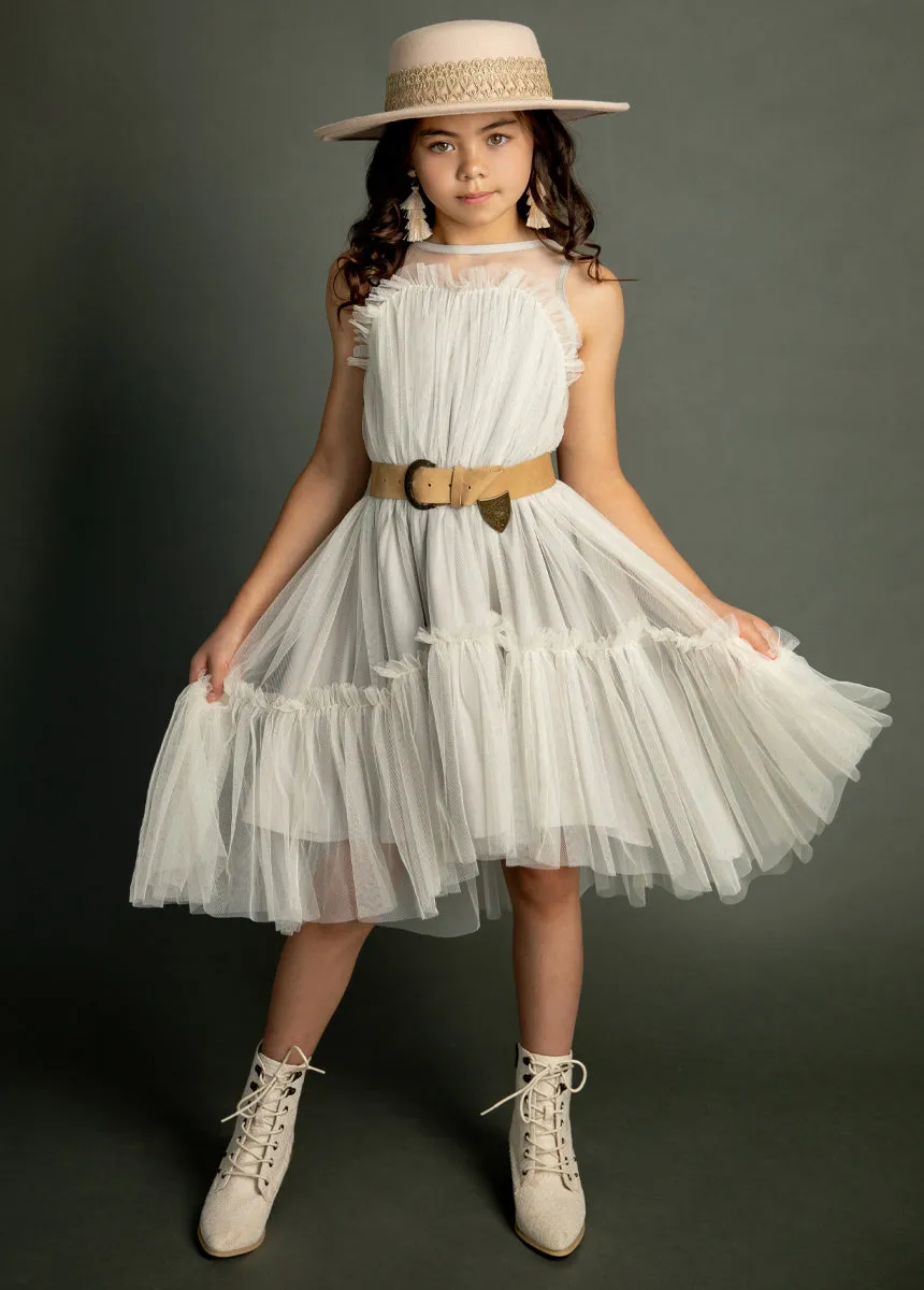 Eliza Boot in Ivory