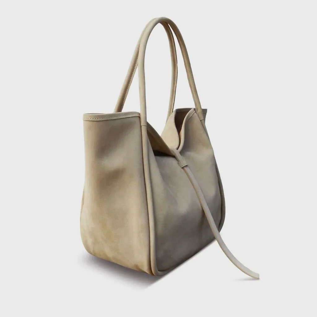 Ellis Tote - Macadamia Suede