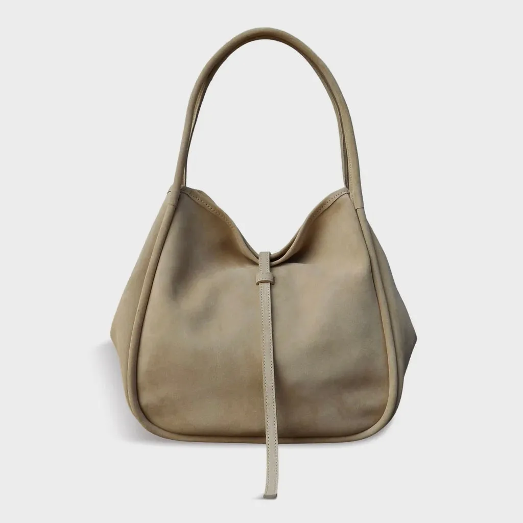 Ellis Tote - Macadamia Suede