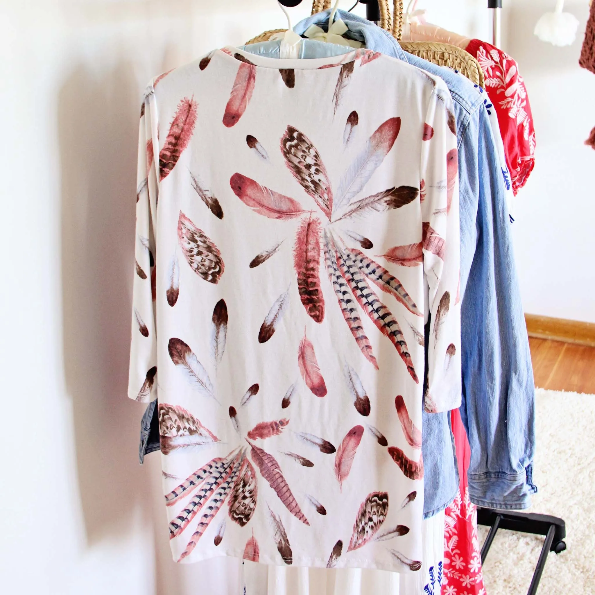 Feather Knot Tee